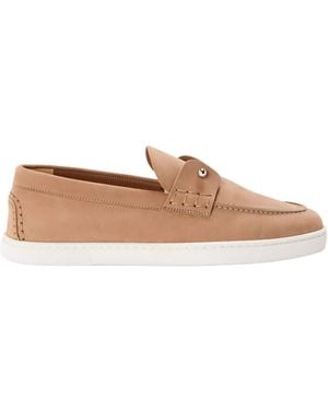 Christian Louboutin Chr Chambeliboat Loafers - Brown