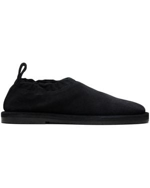 Studio Nicholson Korine Suede Loafers - Black