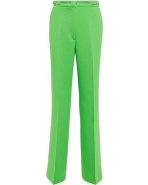 Gabriela Hearst High-Waisted Wide-Leg Trousers - Green