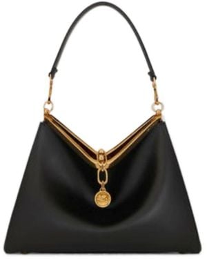 Etro Vela Medium Shoulder Bag - Black