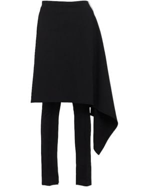 The Attico Long Trousers - Black