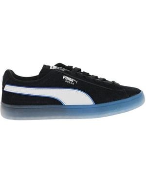 PUMA Playstation Low-Top Sneakers With Transparent Sole - Blue
