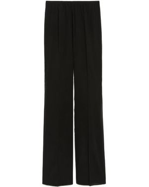 Sportmax Ariccia1234 Straight Leg Trousers - Black