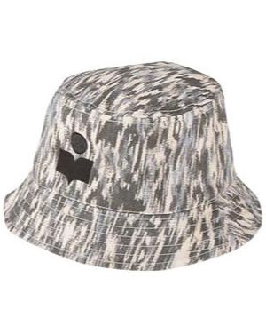 Isabel Marant Colourful Bucket Hat - White