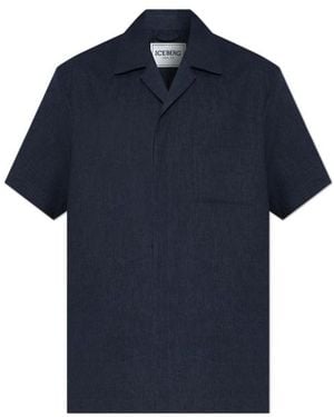 Iceberg Short-Sleeved Shirt - Blue