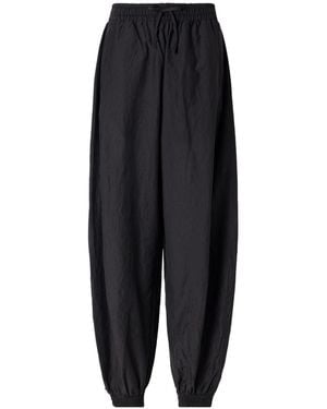 Rohe Seersucker Balloon Trousers - Black
