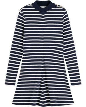 Tommy Hilfiger Striped Dress - Blue