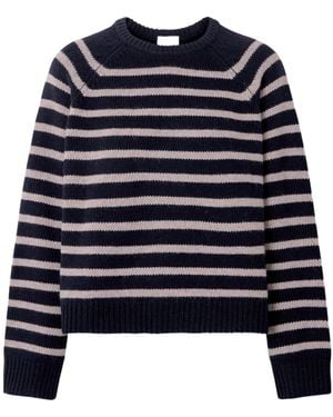 Allude Oversized Sweater - Blue