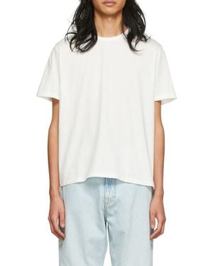 Our Legacy New Box Crewneck Jersey T-Shirt - White