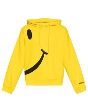 Moschino Long-Sleeved Sweatshirt - Yellow