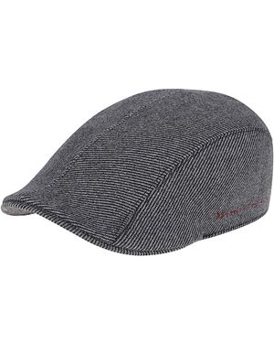 Brunello Cucinelli Patterned Hat - Gray