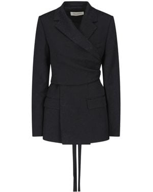 Dries Van Noten Long-Sleeve Jacket - Black