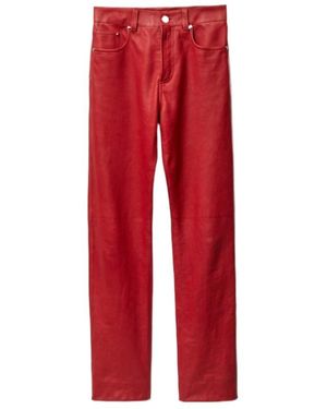 Versace Straight Pants - Red