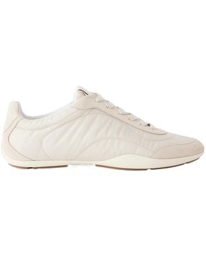 Brunello Cucinelli Panelled Trainers - White