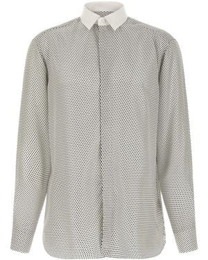 Tom Ford Shirt With Contrast Collar - Gray
