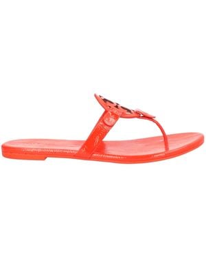 Tory Burch Comfortable And Stylish Flip-Flops - Red