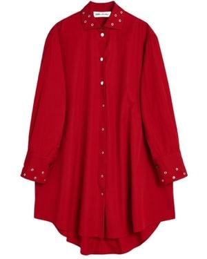 Our Legacy Frock Shirt Dress - Red