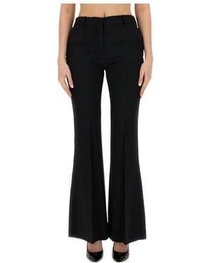 Nina Ricci Flared Bootcut Trousers - Black