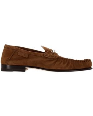 Tom Ford Flat Loafers - Brown