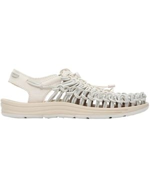 Keen Woven Quicklace Sandals Trainers - White