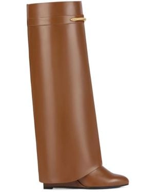 Givenchy Pinch Shark Boots - Brown