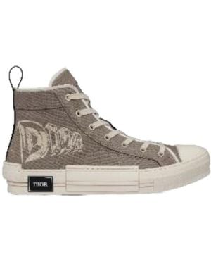 Dior B23 High-Top Trainer - Natural