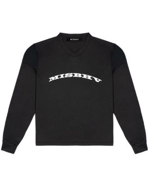 MISBHV Teddy Football Longsleeve - Black