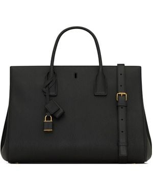 Saint Laurent Large Sac De Jour Tote Bag - Black