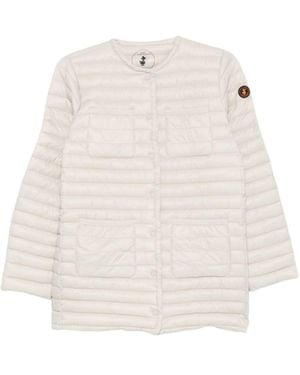 Save The Duck Long-Sleeved Jacket - White