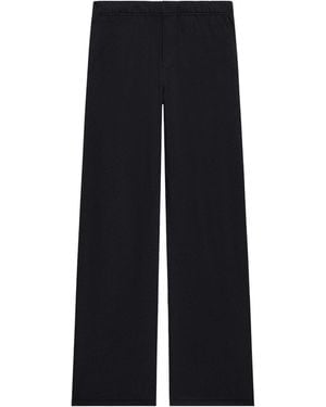 Courreges Courrèges Elasticated Waist Bootcut Track Pants - Black