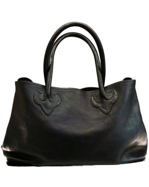 Chrome Hearts Double Handle Tote Bag - Black