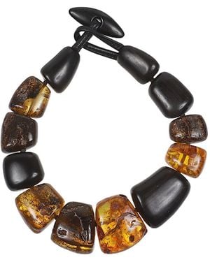 Monies Pendant Necklace - Metallic