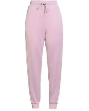 Max Mara Two-Color High-Waisted Casual Sportswear Pants - Pink