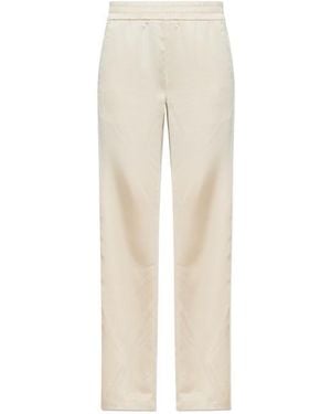 Off-White c/o Virgil Abloh Elastic-Waist Casual Pants - White
