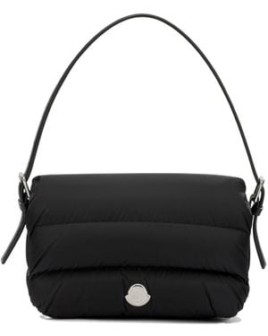 Moncler Caradoc Quilted Shoulder Bag - Black