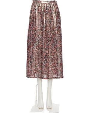 Valentino Patterned Skirt - Multicolor