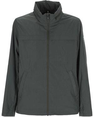 Ecoalf Beni High-Neck Zip-Up Jacket - Green