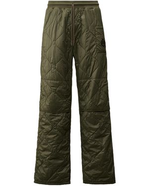 C.P. Company Lens-Detail Quilted Trousers - Green