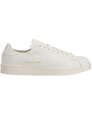 Y-3 Superstar Lace-Up Trainers - White