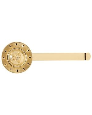 Versace Medusa Hair Clip - White