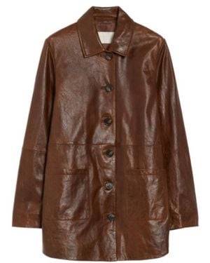 iBlues Leather Jacket - Brown