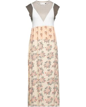 Chloé Fresh Floral Sleeveless Dress - Metallic