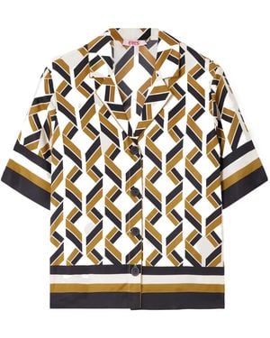 Eres Sonore Printed Shirt - Black