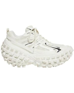 Balenciaga Bouncer Lace-Up Trainers - White