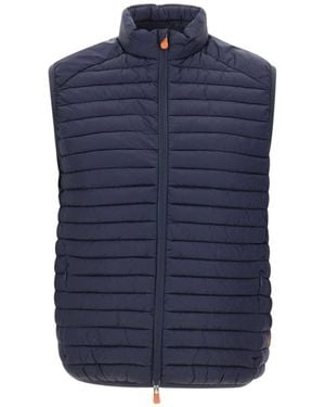 Save The Duck Stop 22 Quilted Vest - Blue