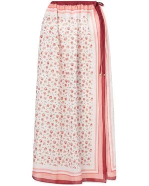 Dolce & Gabbana Floral-Print Sarong - Pink