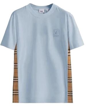 Burberry Short-Sleeved T-Shirt - Blue