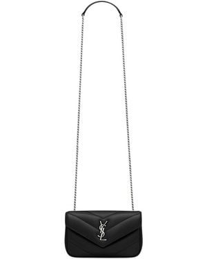 Saint Laurent Loulou Mini - White