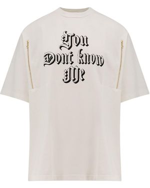 Undercover You Don'T Know Me T-Shirt - White
