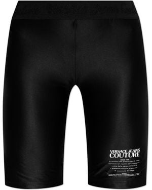 Black Versace Jeans Couture Shorts for Women | Lyst
